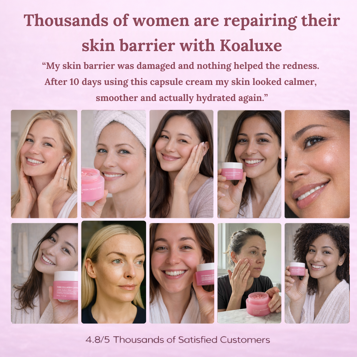 Koaluxe™ PDRN Collagen Capsule Cream