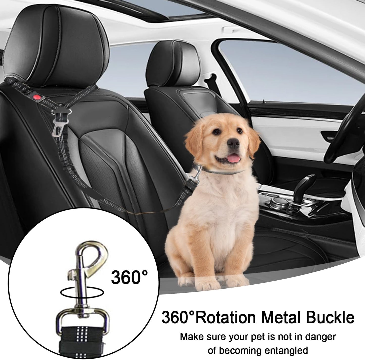 RideBuddy™ - 2-in-1 Car Safety Restraint Belt