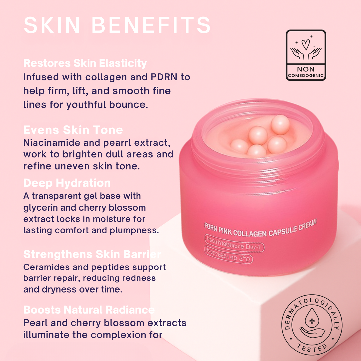 Koaluxe™ Collagen PDRN Capsule Cream