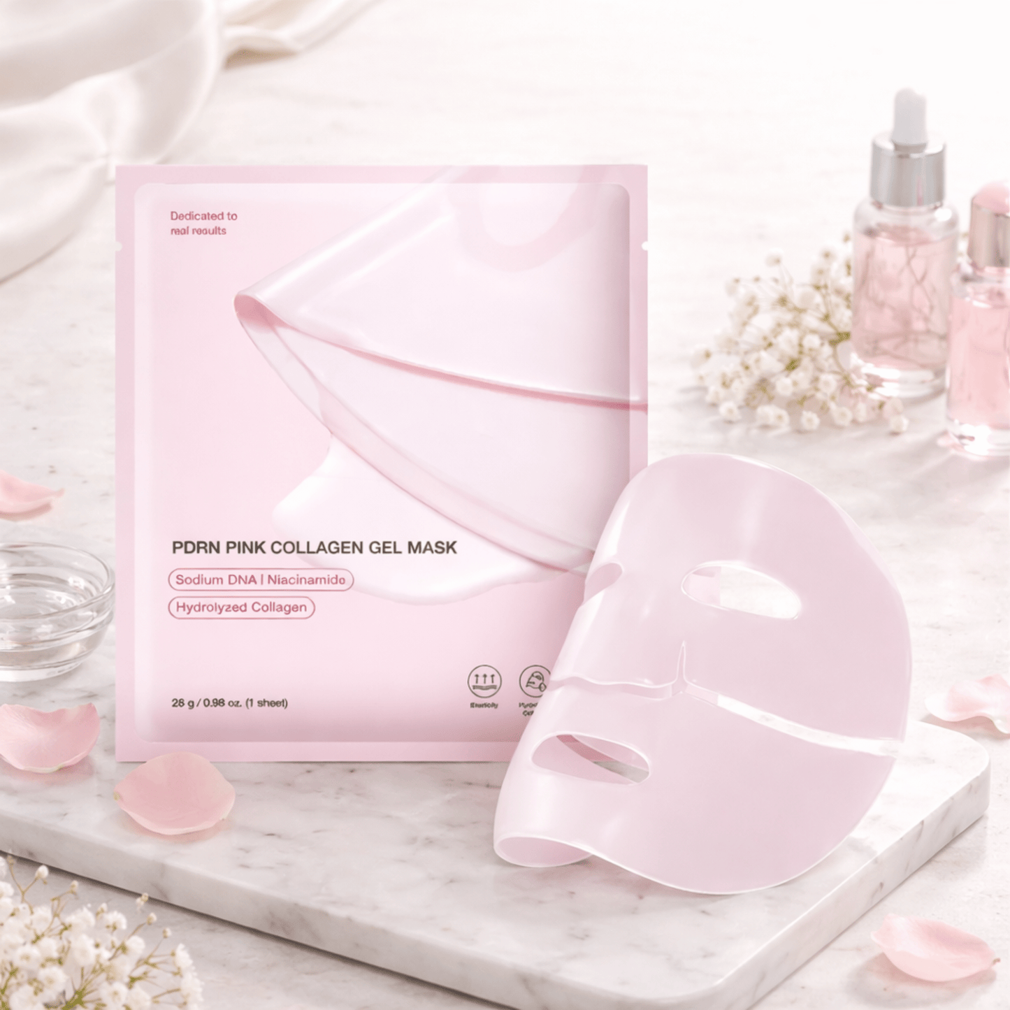 PDRN Hydrogel Mask(4 Pack) by Koa Luxe