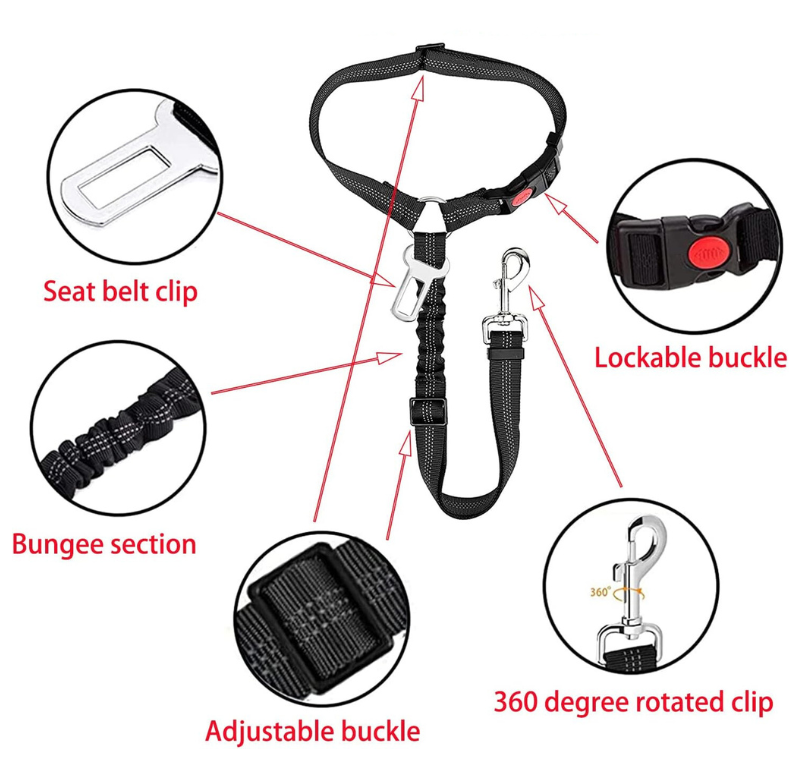 RideBuddy™ -  2-in-1 Car Safety Restraint Belt