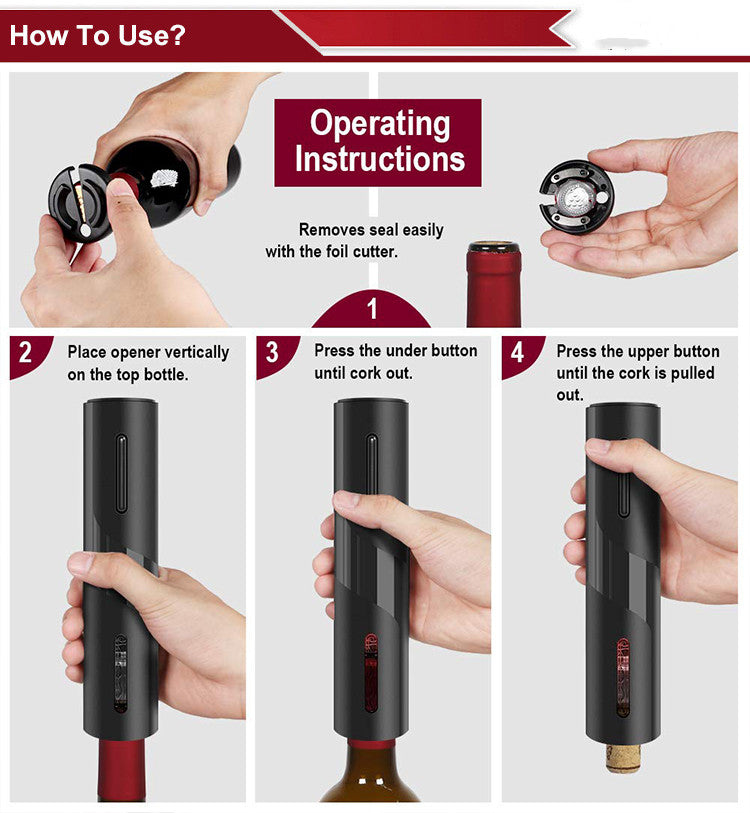 EasiPour™ Electrical Wine Opener