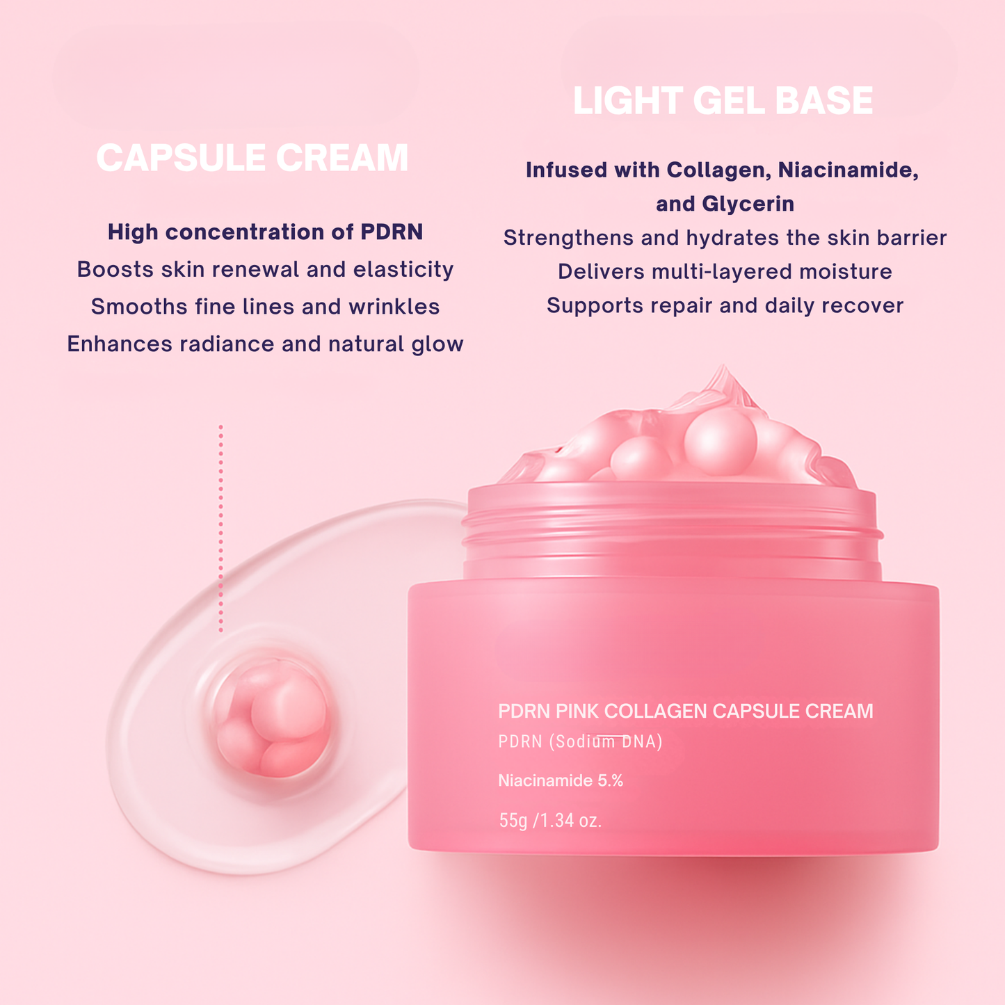 Koaluxe™ Collagen PDRN Capsule Cream