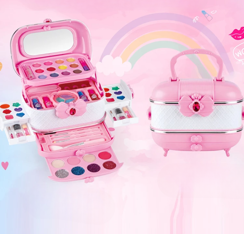 Sparkle Glam™ - Washable Kids Makeup Kit